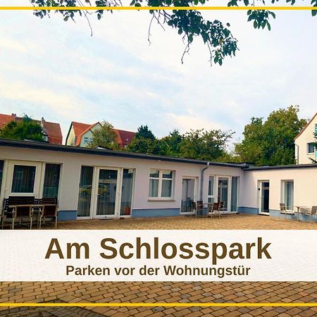 Fewo Urban Gotha-Apartment Friedenstein- Am Schlosspark- Parken An Der Der Tuer- Barrierefrei, 900 Meter Zum Bahnhof - Wallbox Eksteriør bilde