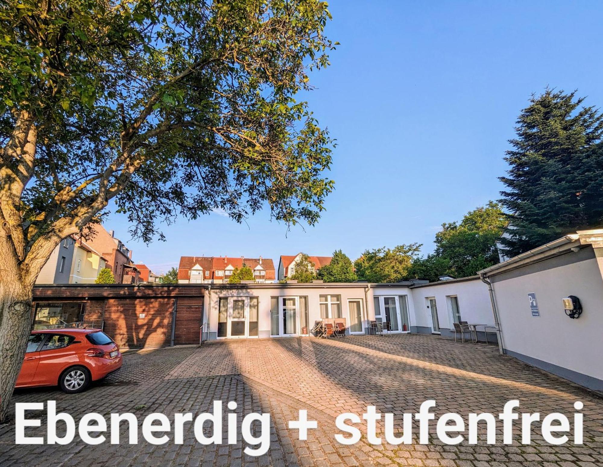 Fewo Urban Gotha-Apartment Friedenstein- Am Schlosspark- Parken An Der Der Tuer- Barrierefrei, 900 Meter Zum Bahnhof - Wallbox Eksteriør bilde