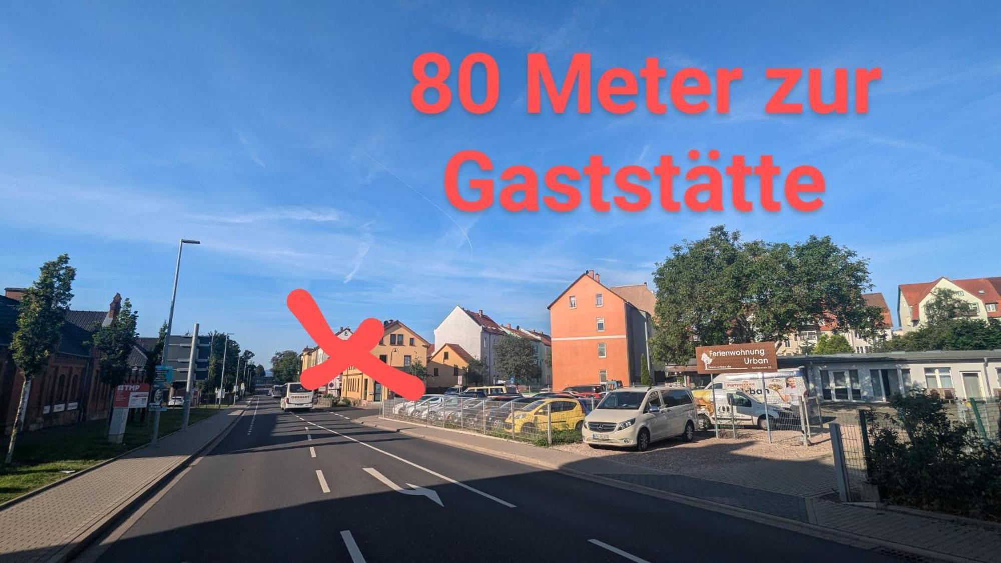 Fewo Urban Gotha-Apartment Friedenstein- Am Schlosspark- Parken An Der Der Tuer- Barrierefrei, 900 Meter Zum Bahnhof - Wallbox Eksteriør bilde