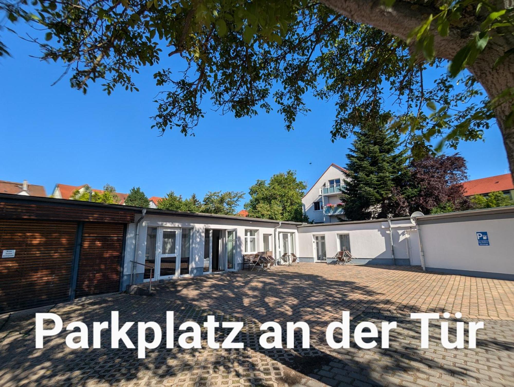 Fewo Urban Gotha-Apartment Friedenstein- Am Schlosspark- Parken An Der Der Tuer- Barrierefrei, 900 Meter Zum Bahnhof - Wallbox Eksteriør bilde