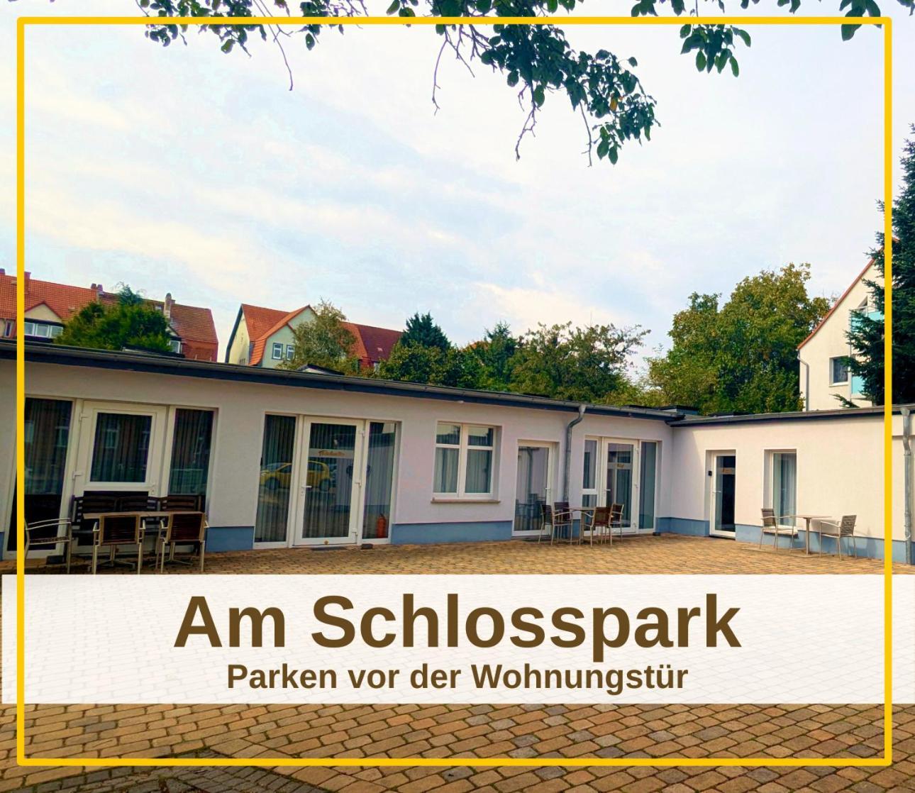 Fewo Urban Gotha-Apartment Friedenstein- Am Schlosspark- Parken An Der Der Tuer- Barrierefrei, 900 Meter Zum Bahnhof - Wallbox Eksteriør bilde